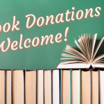 We are accepting book donations!
