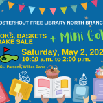 Books, Baskets and Bake Sale