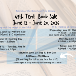 49th Annual Tent Book Sale